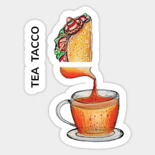 TEA TACCO by FrankenDuo Sticker